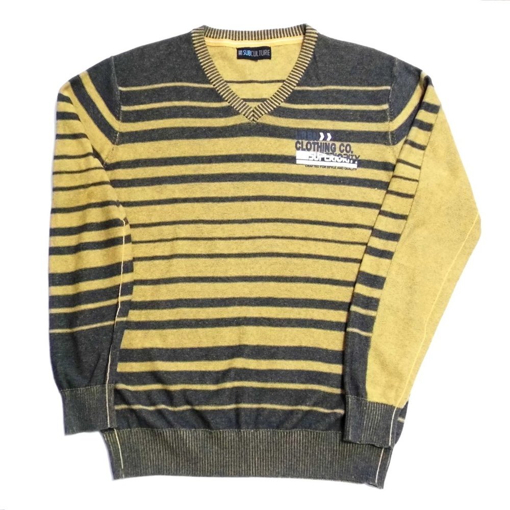 SUBCULTURE Men's sweater size L - Picture 3 of 10